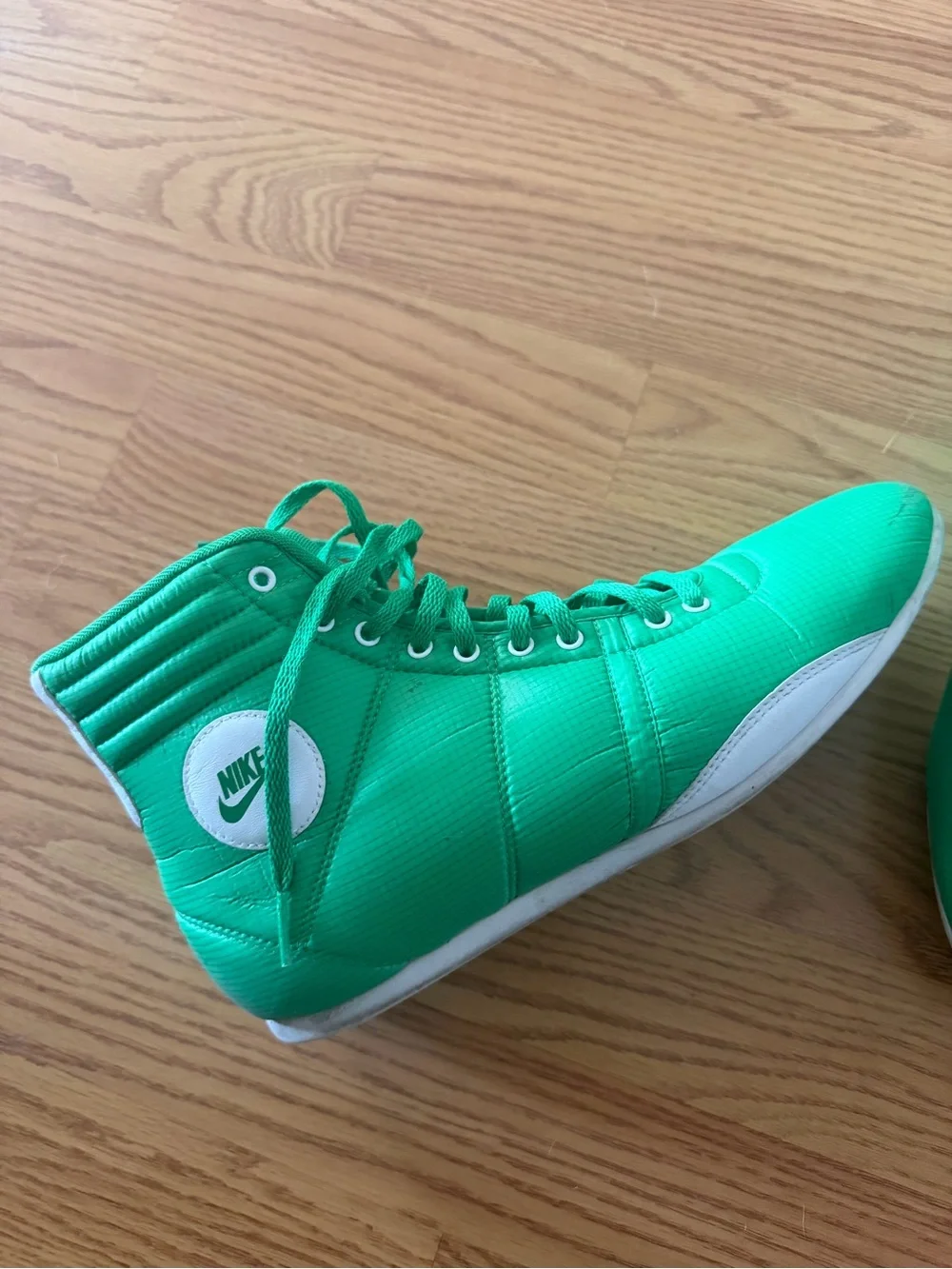 Boxing Green Sneakers